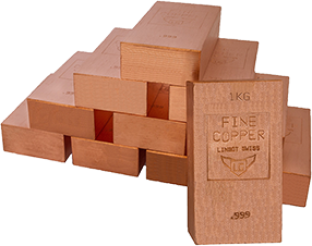 Copper Bullion 1KG